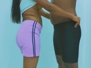 Gym Girl Intense Sex After Workout - ජිම් අයියා වඩාගෙන හිකුවා කිම්බ පැලෙන්නම 9/16