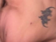 You can’t miss this hot n horny housewife riding the boy nextdoors cock till she is so full of cum!! 12/16