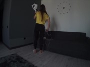 🔥 Настоящая Измена.Жена Трахается Во Все Дыры Соседом Место Уборки.Пока Муж На Работе🤫 2/16