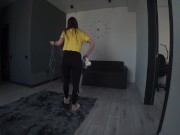 🔥 Настоящая Измена.Жена Трахается Во Все Дыры Соседом Место Уборки.Пока Муж На Работе🤫 3/16