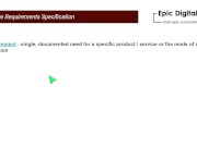 Software requirements 1/16