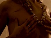 Sexy Tease From The Shadows! Mystery Girl Sarah Lets You See Her Nude! 12/16