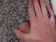 Handsfree batbroom cumshot 7/16