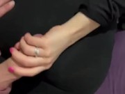 Cum on butt leggings 4/16