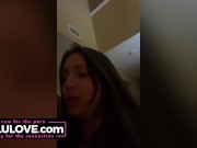 babe shares her pussy closeup then all the behind the scenes of day to day candid life and vlogs - Lelu Love 4/16