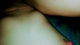 Wife cheating after the club and sending her husband a video report