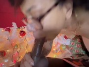 All She Wants For Christmas Is Cum Down Her Throat (wide video) 7/16