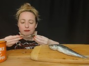 СОБЛАЗНЮ: иваси | asmr | mukbang 5/16