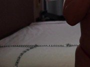 Blindfolded and chained wife gets multiple orgasms from stranger! 1/16
