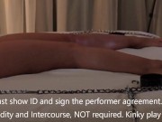 Blindfolded and chained wife gets multiple orgasms from stranger! 2/16