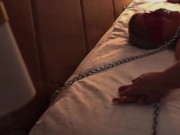 Blindfolded and chained wife gets multiple orgasms from stranger! 5/16