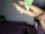 A young slave gets a bat, but she liked it and now wants to repeat 6/16