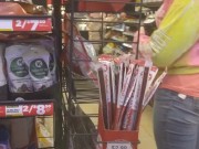 Cute Brunette  At Store 13/16