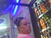 Cute Brunette  At Store 4/16