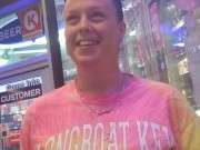 Cute Brunette  At Store 5/16