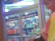 Cute Brunette  At Store 8/16