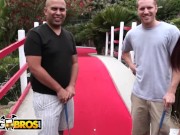 BANGBROS - Alexa Nicole, Courtney Page and Halie James On The Putt-Putt Hunt 2/16