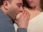 Hot Blonde Big Natural Pierced Tits Breastfeeds in Slow Mo Mesmerize 3/16