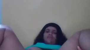 Beautiful brunette plays for you