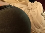 milf twerks on long man cock ends up getting pounded doggy style, watch how her booty jiggles! 4/16