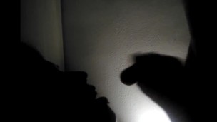Silhouette Blowjob & Cumshot