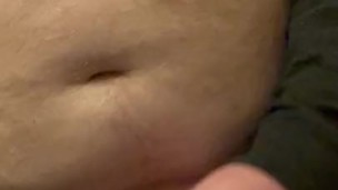 Masturbating after being bred