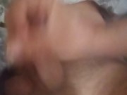 Sexy tattoo guy caught masturbating by roommate