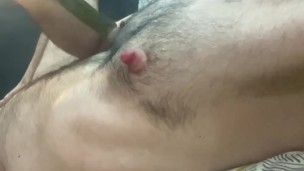 Cloudy Sunday Morning Nipples Pumped