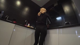 Real👌Step Mom Fucks Step Son Before Lunch👉Anal