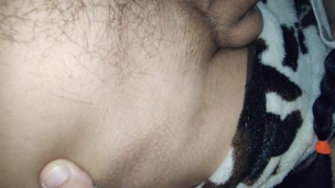 Deep blowjob from brunette wife