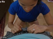 Fit Latin babe gets fucked deep by a gringo right after the gym - Christina Rio 3/16