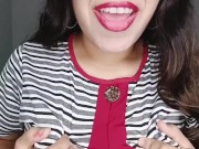 JOI PUNHETA GUIADA - amiga universitária fogosa doida pra dar  + Dirty talk🔥SQUIRT/ POV💦 7/16