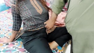 Punjabi Stepmom Big Boobs Giving Milk To Her Husband For Drinking