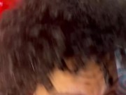 Ebony slut gets a load of love to her face for Valentines Day 14/16