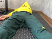 【オナニーしながら...】昼寝中の同居人に勝手に挿入したら起きて撮影された 1/16