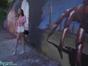 Public Agent - Slim and tight Latina girl with pierced nipples and tattoos picked up on the streets of Europe for some fun 1/16
