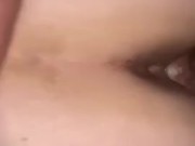 Creamy cummy pussy fuck with fan 5/16