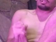 bouncing balls in strong masturbation and cum on feet 5/16