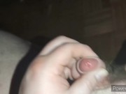 Helping Hand with Long Nails on the couch cum relief for Small Cock *The biggest Cumblast recorded* 11/16