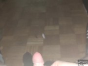 Helping Hand with Long Nails on the couch cum relief for Small Cock *The biggest Cumblast recorded* 16/16