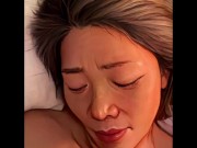 homemade blowjob and facial but cartoonized with AI Only Fans @Appleliu-76 11/16
