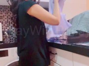 Laundry Time Before I Get Fucked By My Classmate 15/16