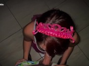 Fiz um Boquete em Público no Carnaval 3/16