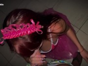 Fiz um Boquete em Público no Carnaval 5/16