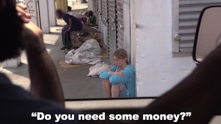 BANGBROS - Homeless Girl Riley Reynolds Fucks To Improve Her Lot ...