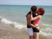 Lesbian yoga instructor Sienna Day comes onto her busty student, Aruba Jasmine and turns their training session into a hot le 1/16