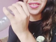 Asmr BOQUETE - rabuda safadinha mamando até ganhar porra na boquinha 🤤💦Dirty/ pov 10/16