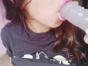 Asmr BOQUETE - rabuda safadinha mamando até ganhar porra na boquinha 🤤💦Dirty/ pov 11/16