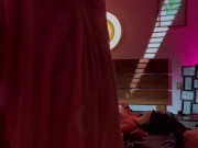 BACKSTAGE CAMERA - INTERRACIAL THREESOME WITH HOT LATINA TIED UP ON BED! 5/16