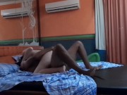 Dotado botou a esposinha para quitar gostoso e depois encheu de leite 16/16